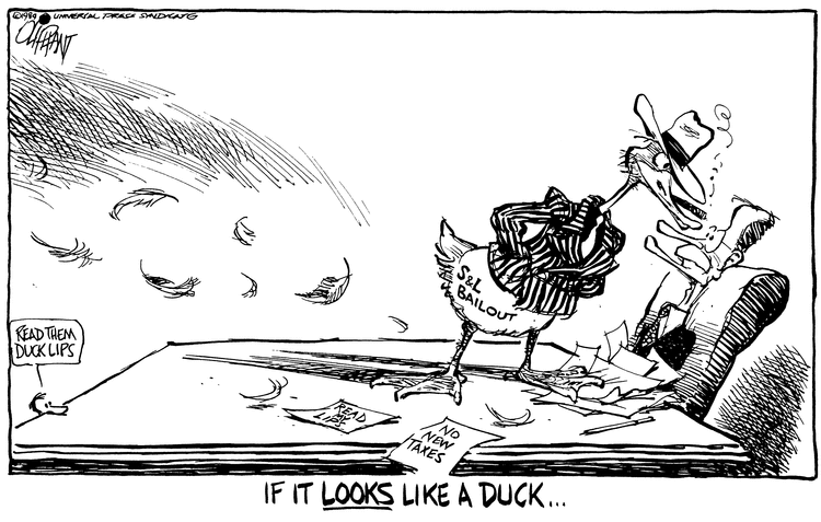 Pat Oliphant Comic Strip for January 25, 1989 