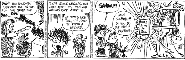 Heart of the City Comic Strip for April 03, 2003 
