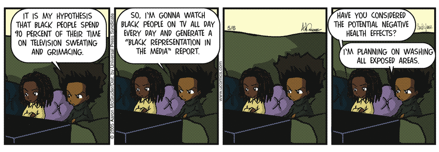 The Boondocks Comic Strip for May 06, 2005 