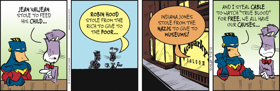 Ink Pen Comic Strip for March 12, 2012 