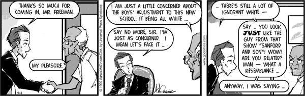 The Boondocks Comic Strip for April 07, 2014 