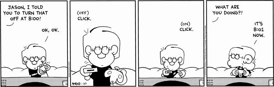 FoxTrot Comic Strip for January 20, 2004 
