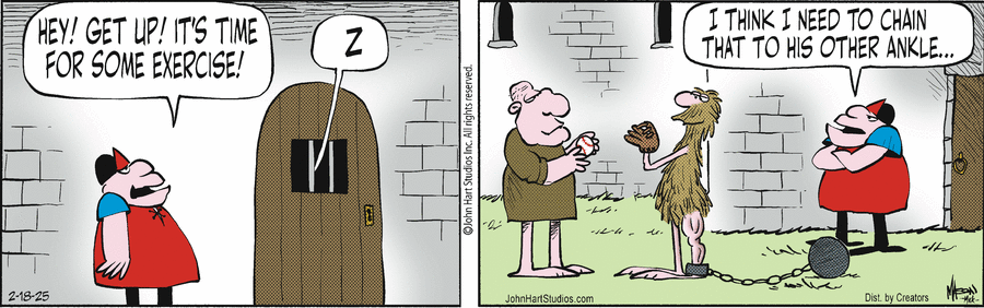 Wizard of Id Comic Strip for February 18, 2025 