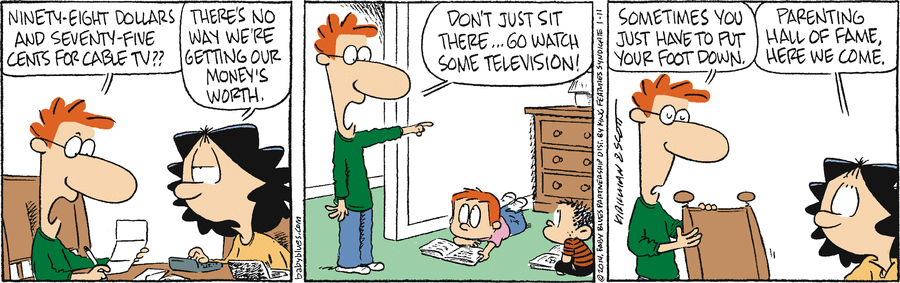 Baby Blues Comic Strip for January 11, 2014 