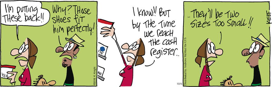 The Knight Life Comic Strip for October 06, 2018 