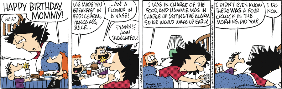Baby Blues Comic Strip for July 28, 2003 