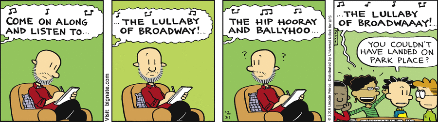 Big Nate Comic Strip for December 31, 2016 