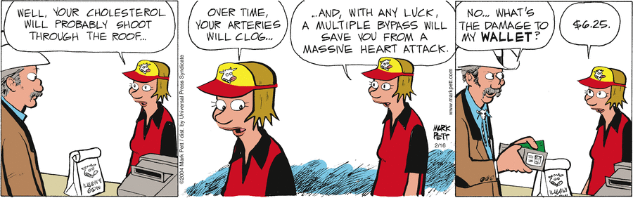Lucky Cow Comic Strip for February 17, 2025 