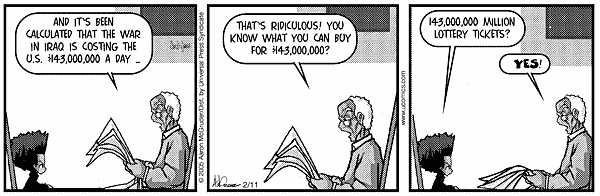 The Boondocks Comic Strip for September 14, 2012 