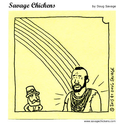 Savage Chickens Comic Strip for March 15, 2019 