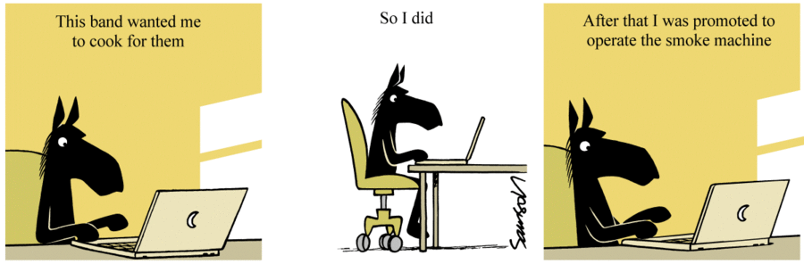 Dark Side of the Horse Comic Strip for March 05, 2020 