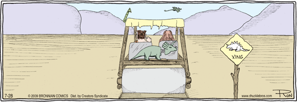 Chuckle Bros Comic Strip for July 28, 2009 