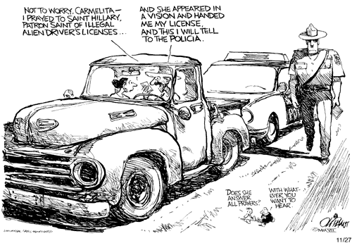 Pat Oliphant Comic Strip for November 27, 2007 
