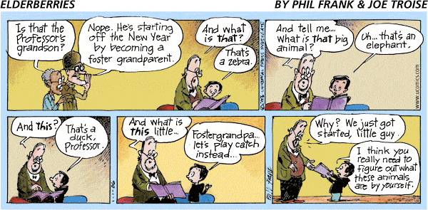 The Elderberries Comic Strip for January 01, 2006 