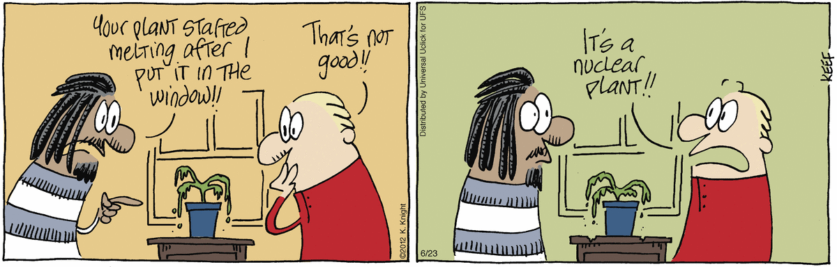 The Knight Life Comic Strip for June 23, 2012 