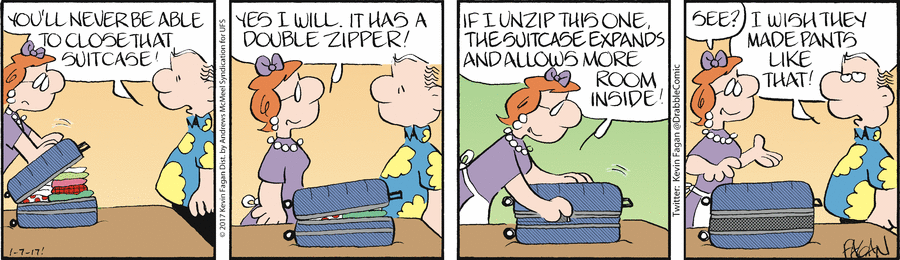 Drabble Comic Strip for January 07, 2017 