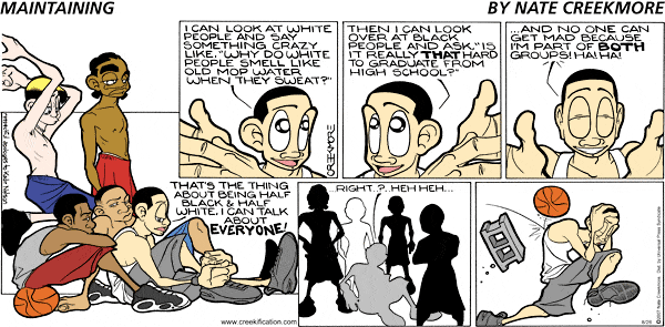 Maintaining Comic Strip for August 26, 2007 