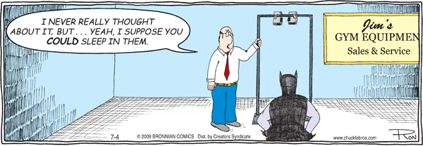 Chuckle Bros Comic Strip for July 04, 2009 