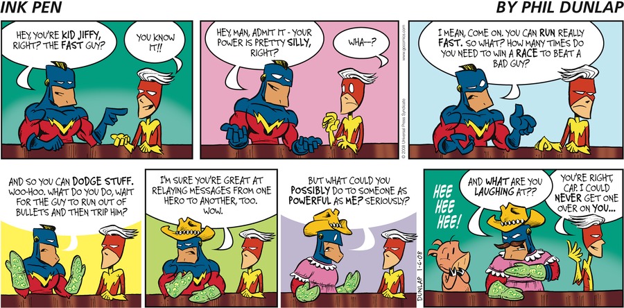 Ink Pen Comic Strip for December 14, 2014 