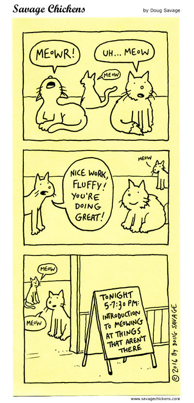 Savage Chickens Comic Strip for February 04, 2020 
