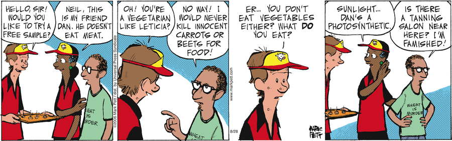 Lucky Cow Comic Strip for August 28, 2006 