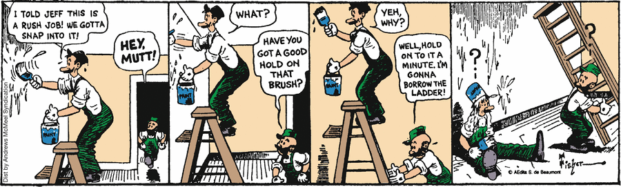 Mutt & Jeff Comic Strip for March 01, 2024 