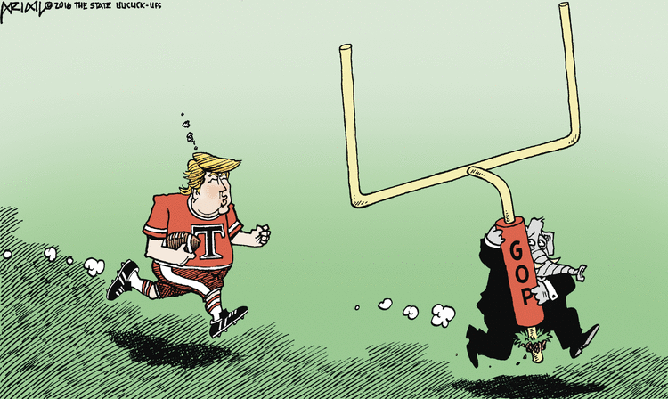 Robert Ariail Comic Strip for April 12, 2016 