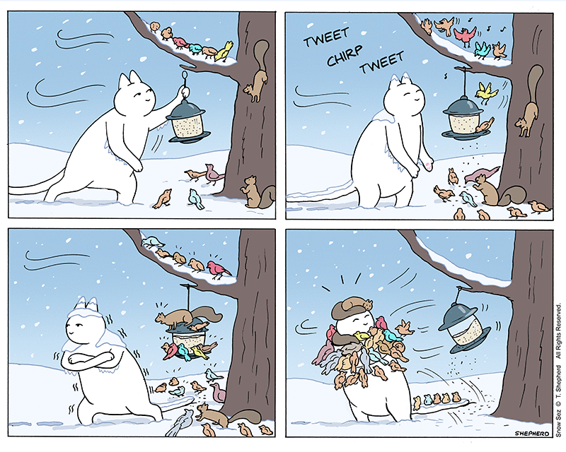 Snow Sez Comic Strip for February 10, 2025 