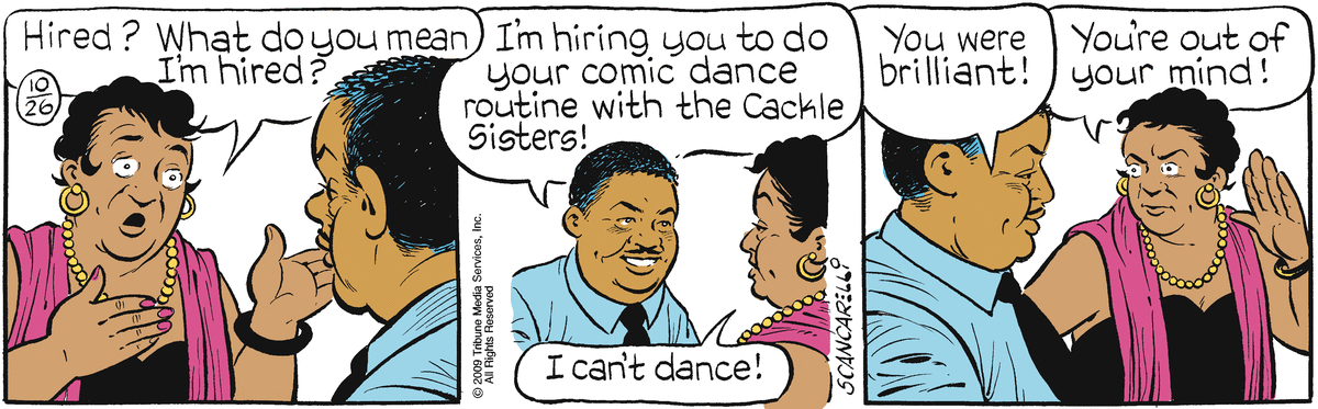 Gasoline Alley Comic Strip for October 26, 2009 
