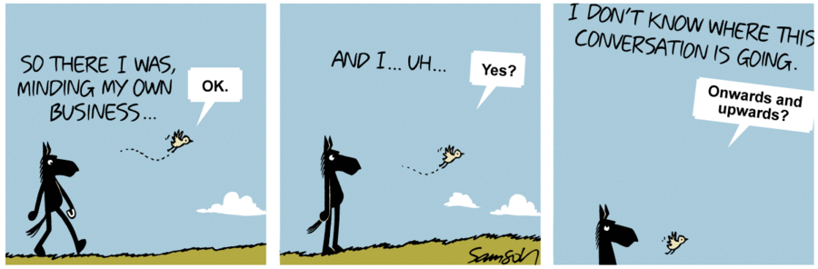 Dark Side of the Horse Comic Strip for July 11, 2017 