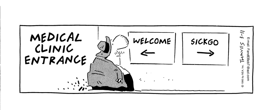 Frank and Ernest Comic Strip for March 11, 1995 