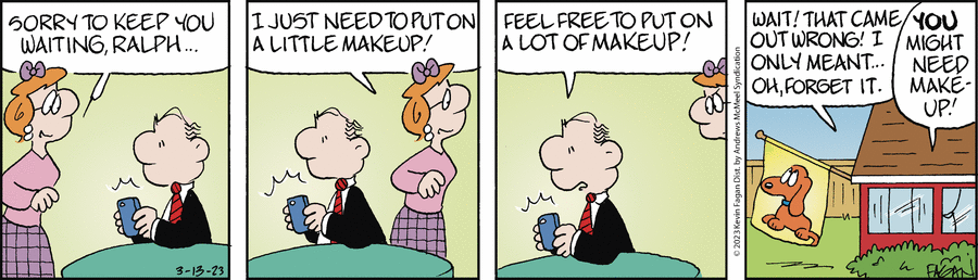 Drabble Comic Strip for March 13, 2023 