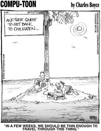 Compu-toon Comic Strip for August 22, 2009 