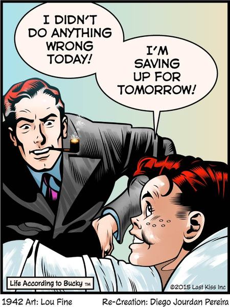 Last Kiss Comic Strip for October 14, 2015 