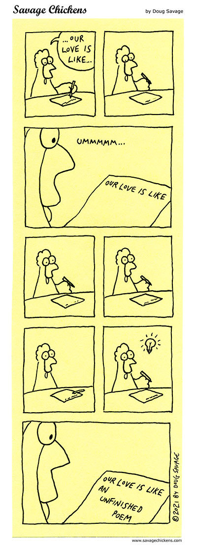 Savage Chickens Comic Strip for February 10, 2025 