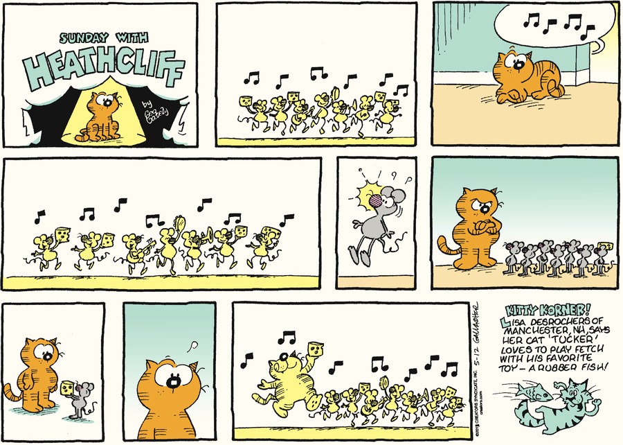 Heathcliff Comic Strip for May 12, 2013 