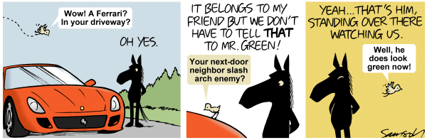 Dark Side of the Horse Comic Strip for May 05, 2011 