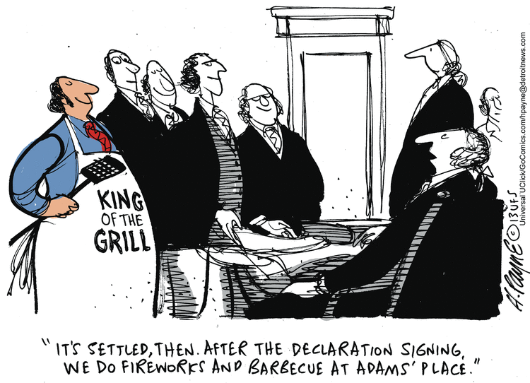Henry Payne Comic Strip for July 04, 2013 