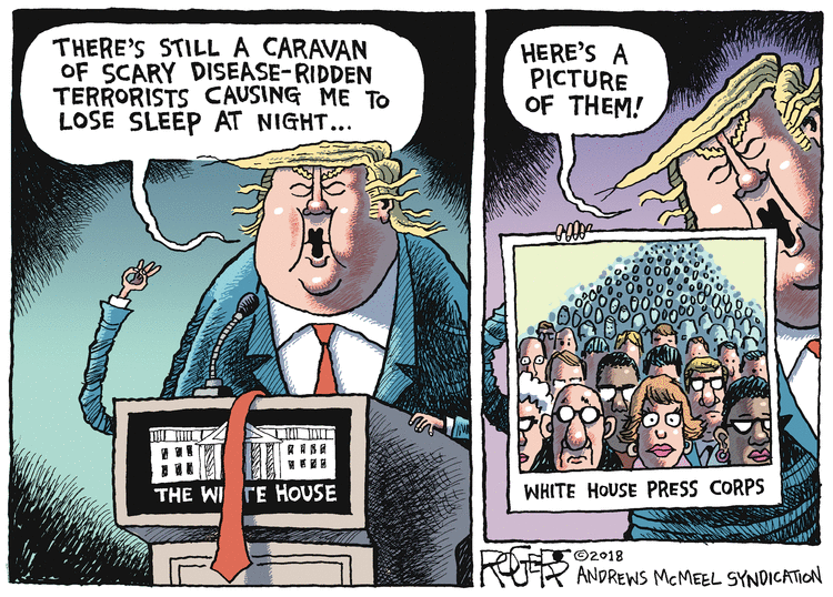 Rob Rogers Comic Strip for November 09, 2018 