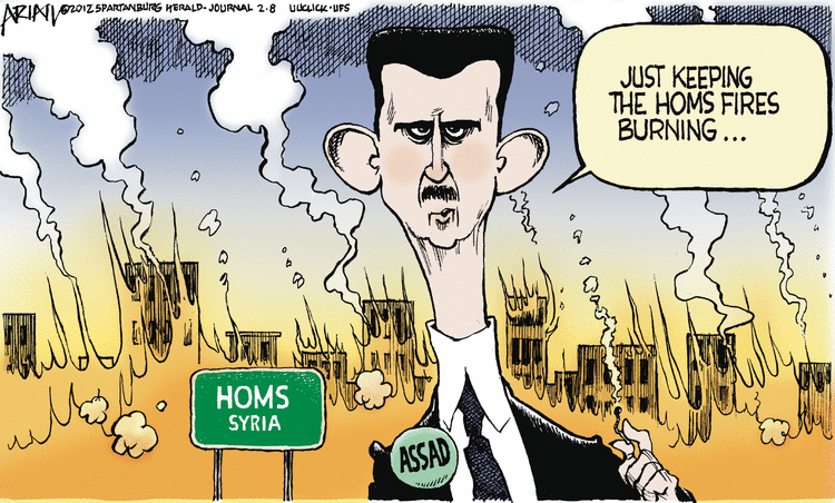 Robert Ariail Comic Strip for February 08, 2012 