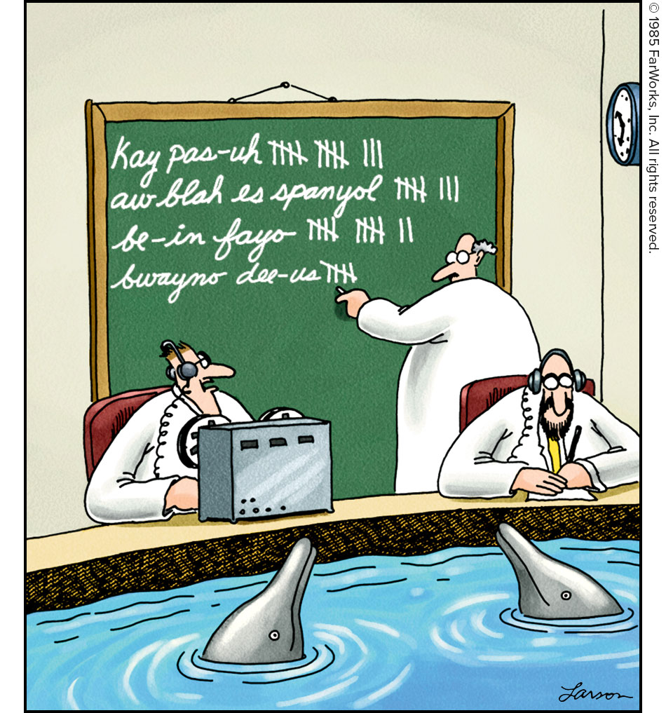 kay pas-uh (13) aw blah es spanyol (8) be-in fayo (12) bwayno dee-us (5)