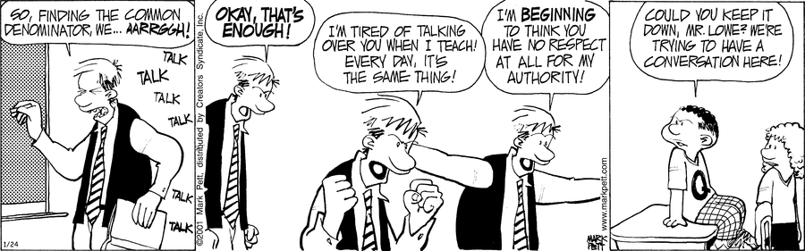 Mr. Lowe Comic Strip for January 24, 2025 