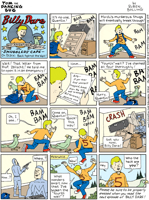 Tom the Dancing Bug Comic Strip for June 30, 2005 