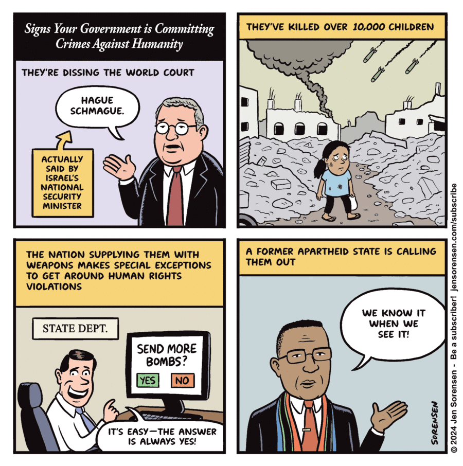 Jen Sorensen Comic Strip for January 31, 2024 