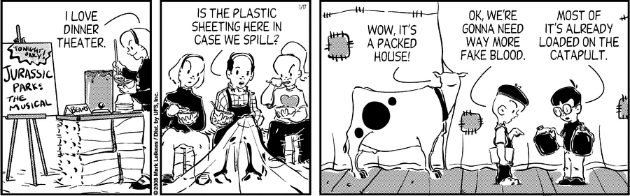 Cow and Boy Classics Comic Strip for January 17, 2008 