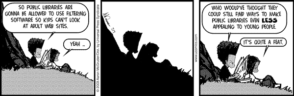The Boondocks Comic Strip for February 01, 2011 