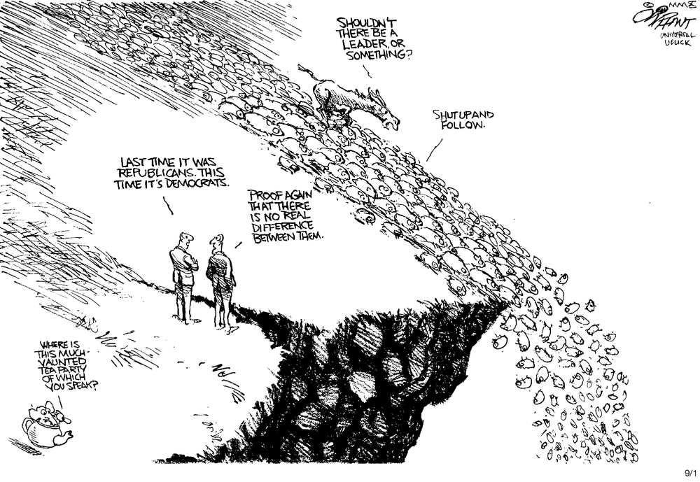 Pat Oliphant Comic Strip for September 01, 2010 