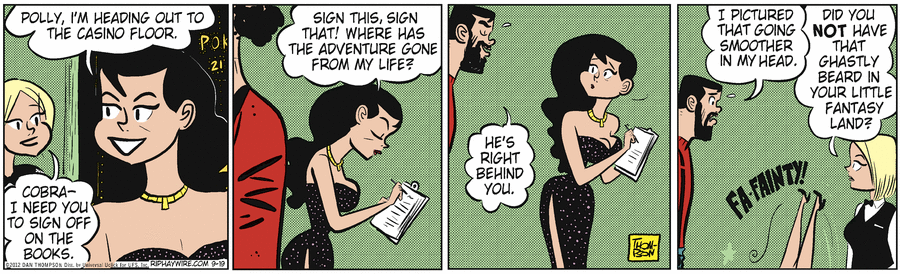 Rip Haywire Comic Strip for September 19, 2012 