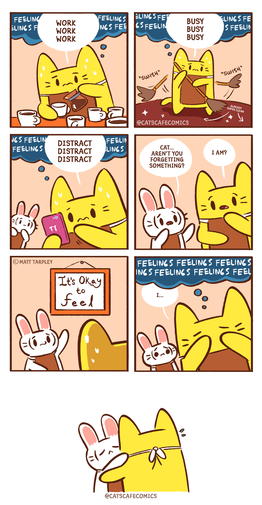Cat's Cafe Comic Strip for June 01, 2021 