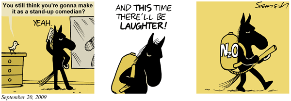 Dark Side of the Horse Comic Strip for November 16, 2010 